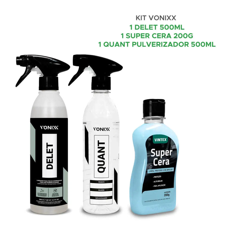 Vonixx Quant Super Wax Sprayer Vintex Delet Kit 500ml