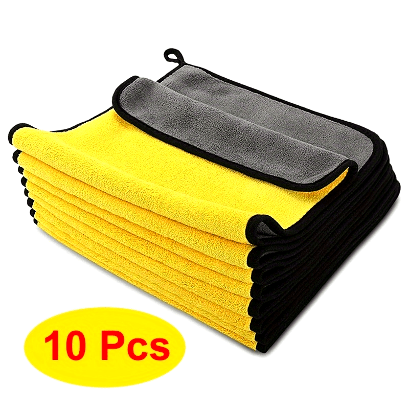 5 peça/toalha de lavagem de carro +5 Grátis