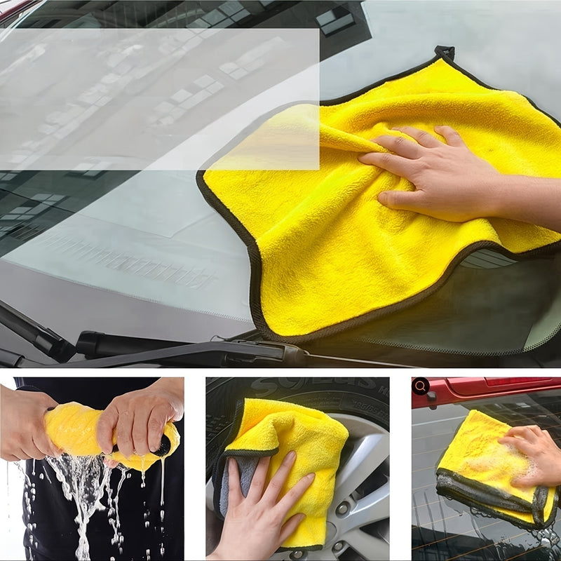 5 peça/toalha de lavagem de carro +5 Grátis